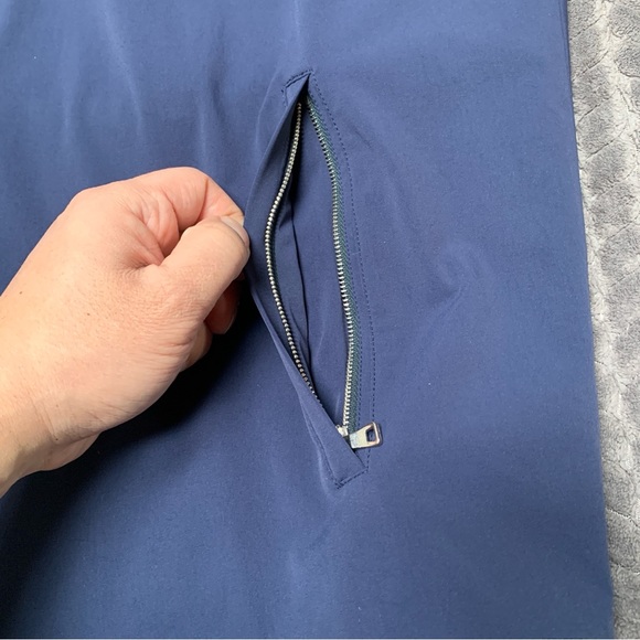 Peter Millar Vest Mens XXL 2XL Navy Blue Crown Crafted Jacket Full Zip Pockets - Picture 7 of 15